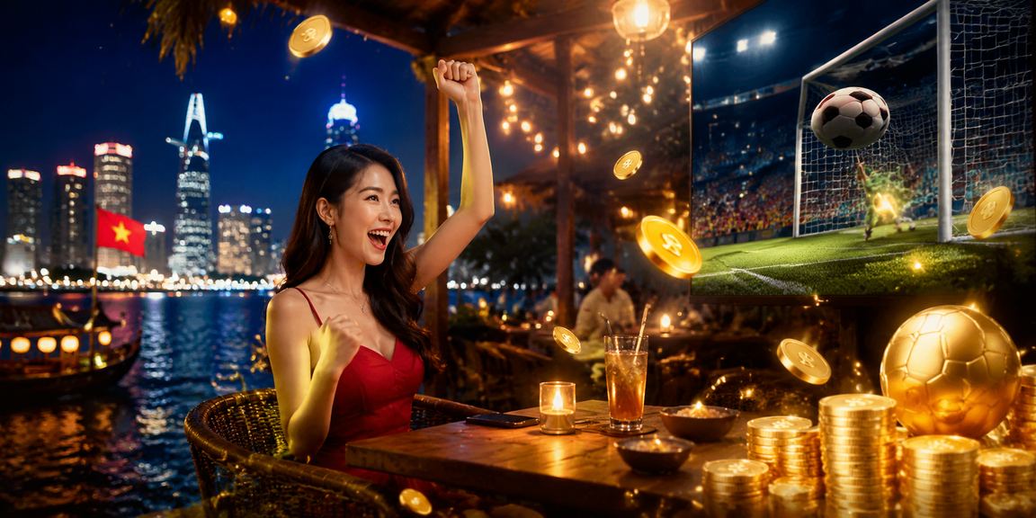 Thành viên VIP xsmnth7 thư giãn tại quán cà phê Sài Gòn trong khi theo dõi cược live casino